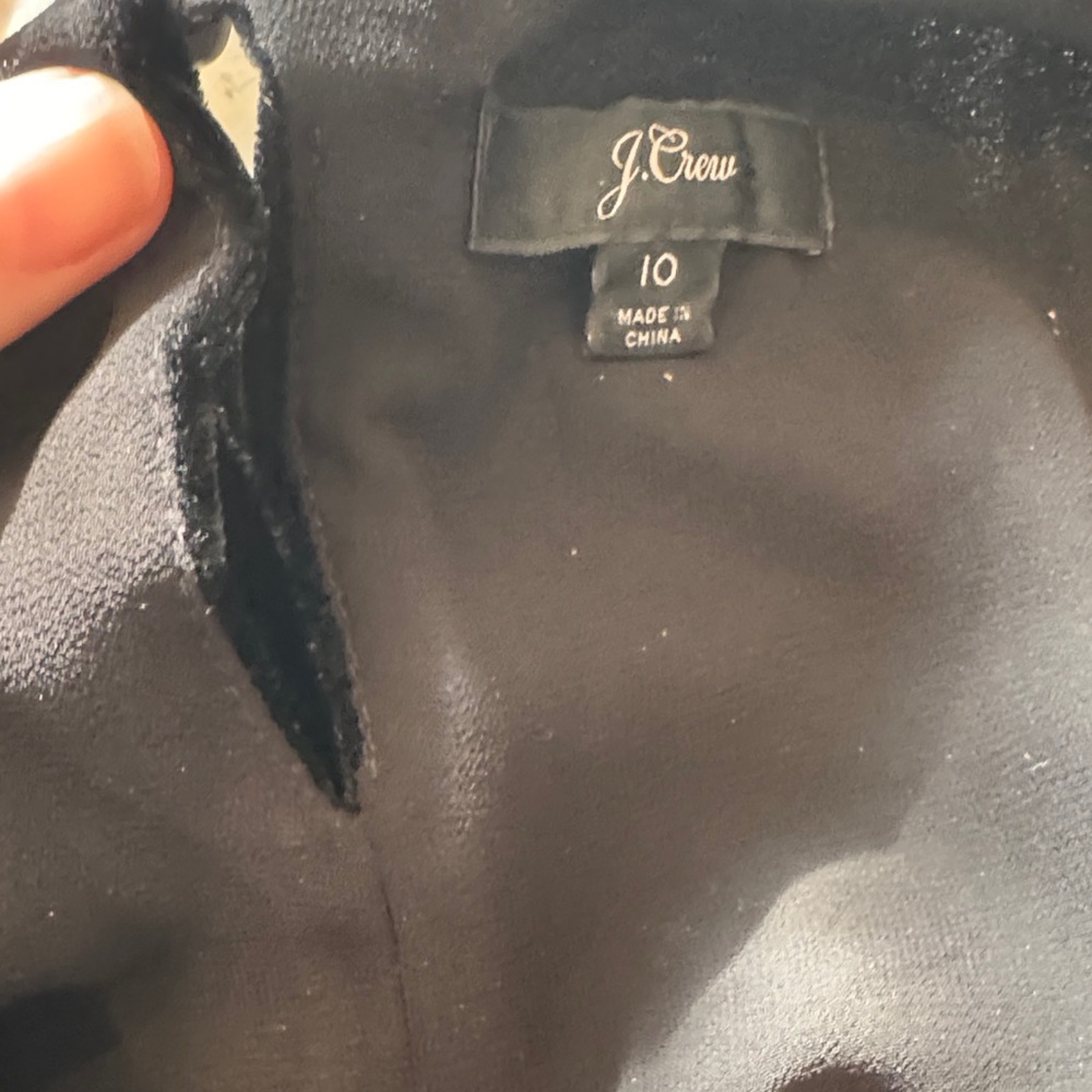 J. Crew Velvet Tank Tops in Burgundy, dark green and Black (Set of 3) - Picture 5 of 7